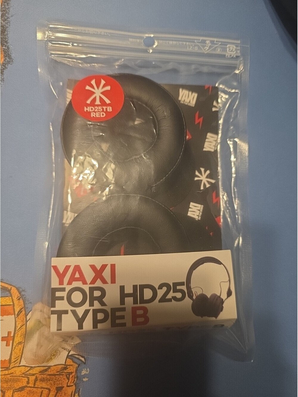 YAXI Replacement Headphones Earpads for HD25 typeB-RED NEW